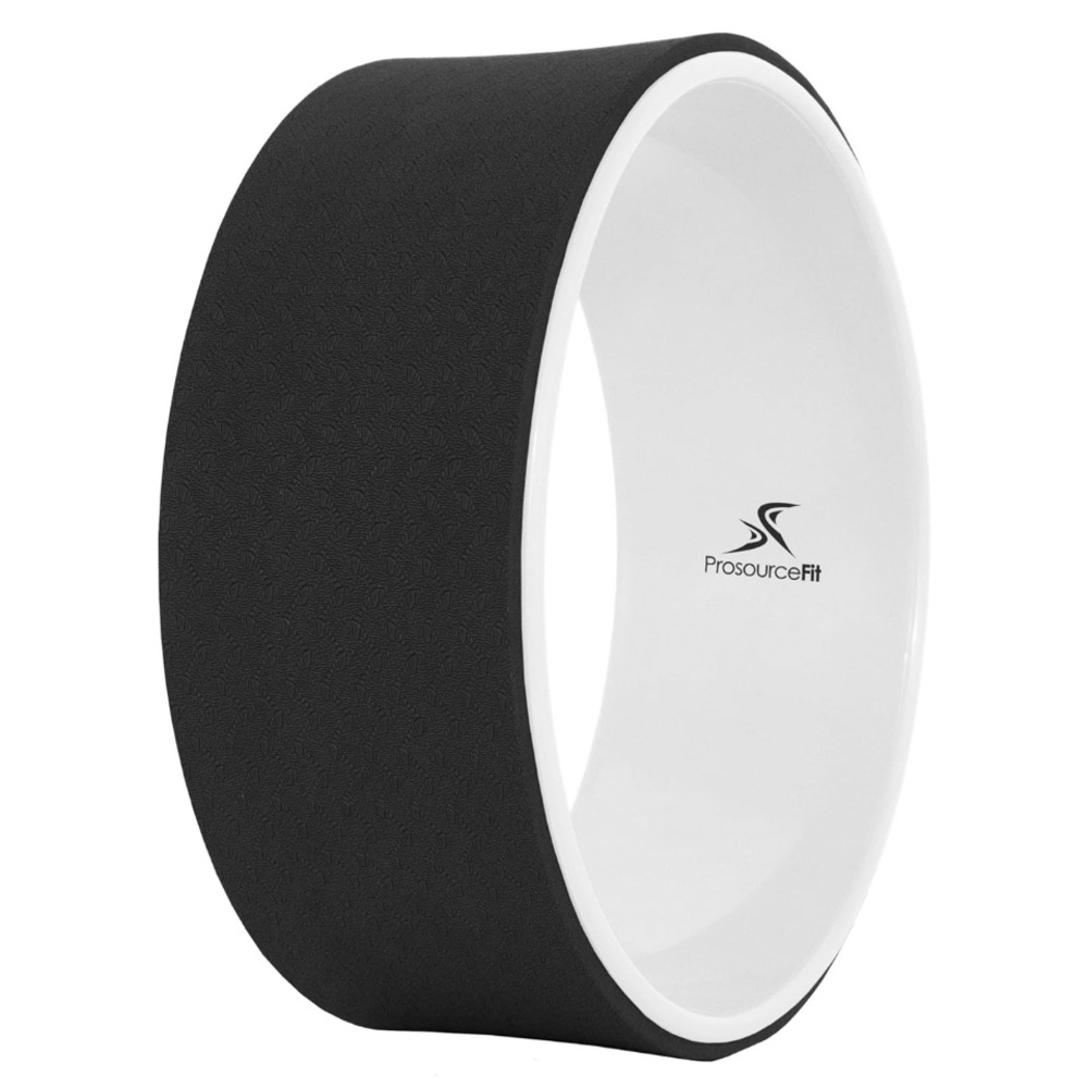 ProsourceFit Yoga Wheel Prop 12”. Black/White. Excellent condition.